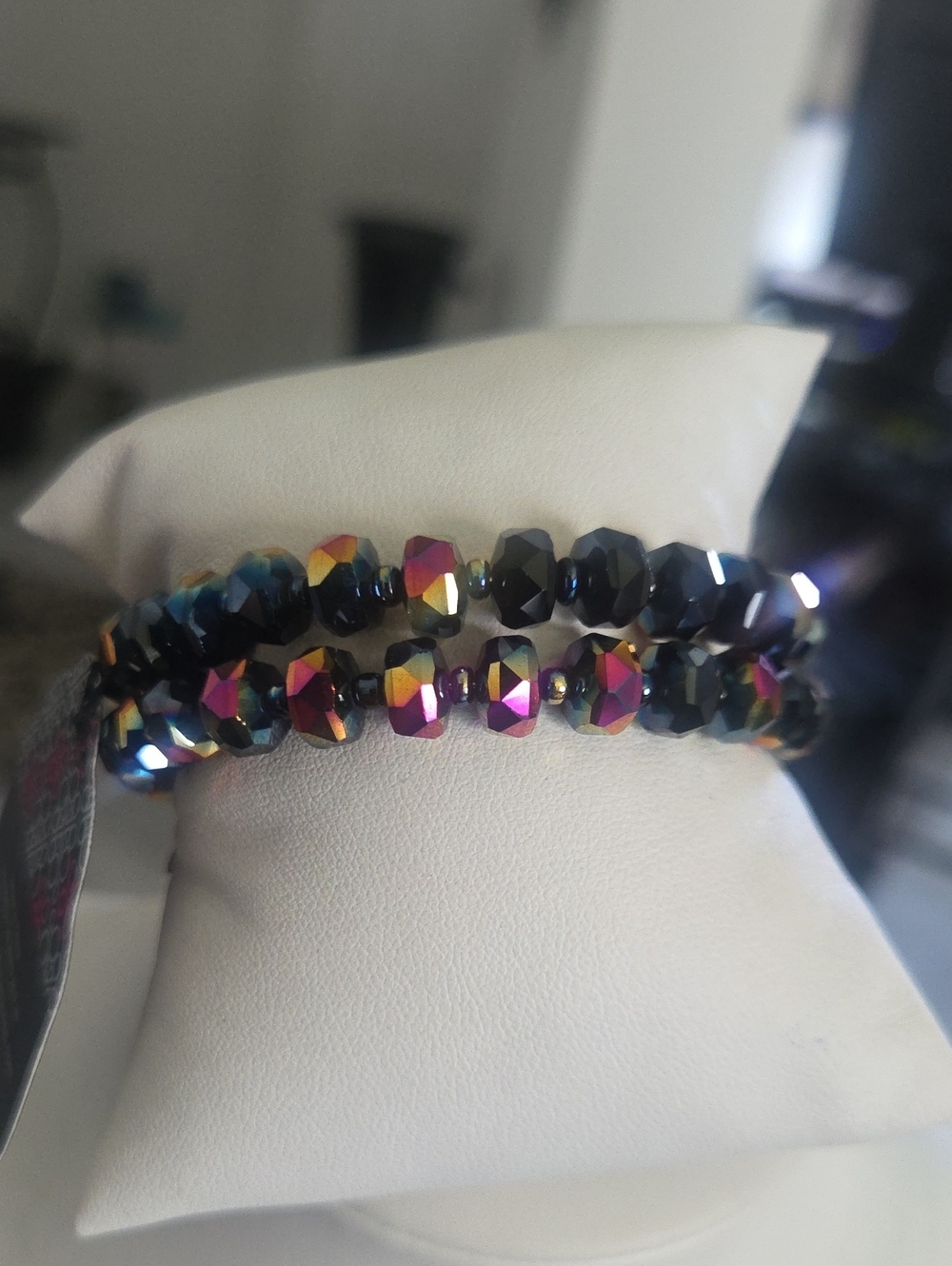Paparazzi Seriously Stellar Oil Spill Black Bracelet NWT - Picture 3 of 6